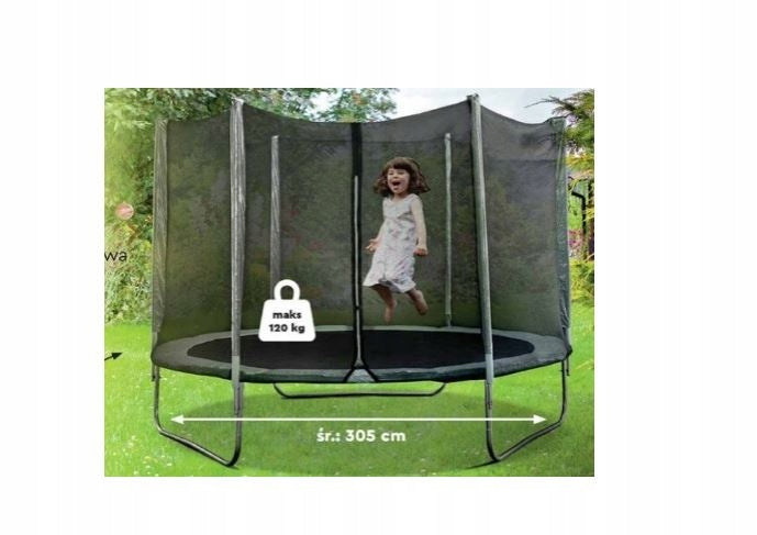 Trampoline with net Jumi 305 cm FT 10 Manufacturer code OM-314771