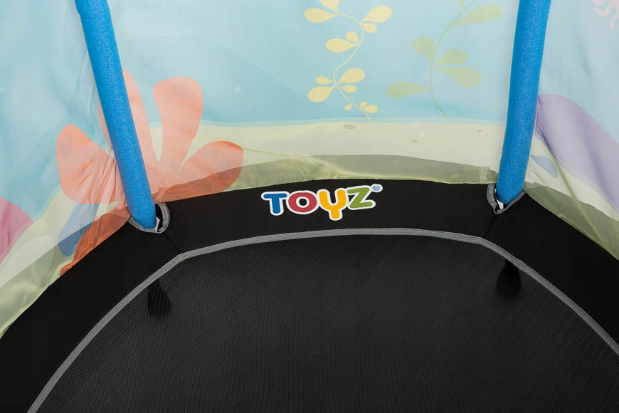 Trampoline with net Toyz 100 cm CHILDREN'S TRAMPOLINE - OCEAN Brand Toyz