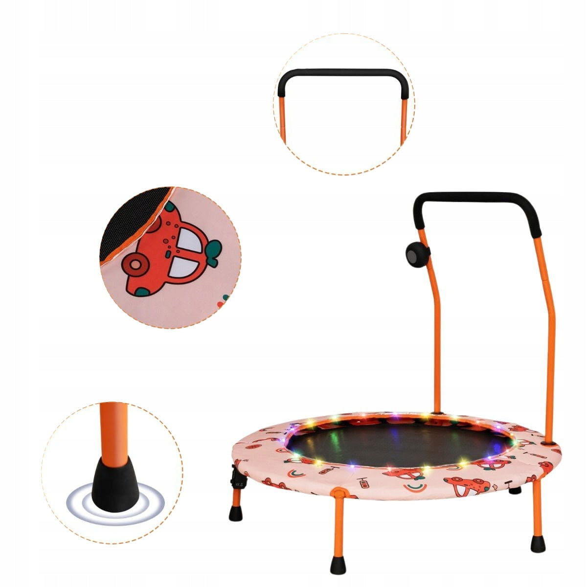 Trampoline without net Costway 92 cm FT 3 Brand Costway