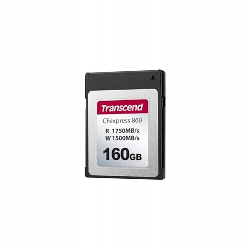 Transcend 160GB CFexpress 860 Type B memory card TS160GCFE860 Model CFexpress 860
