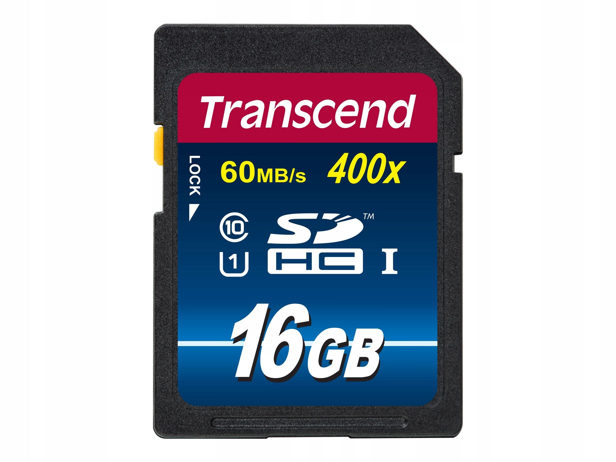 Transcend TS16GSDU1 SDHC 16 GB Class 10 UHS-I memory card