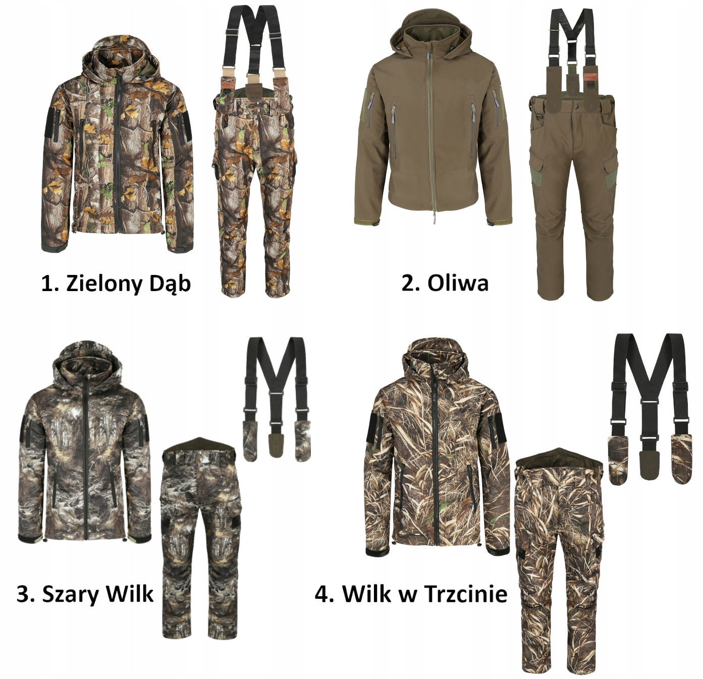Transitional Set BARS DUSPO CAMOUFLAGE Various Designs Waterproof -1° to C 15 Manufacturer code 90813