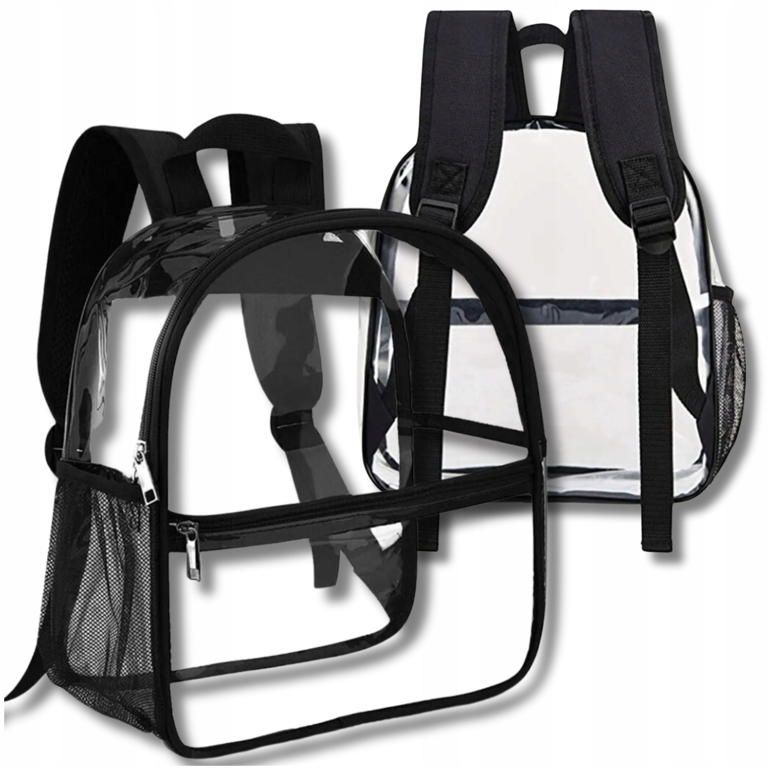 Transparent Women's School Backpack A4 Retro Elegant Waterproof Fashionable Brand EdiBazzar