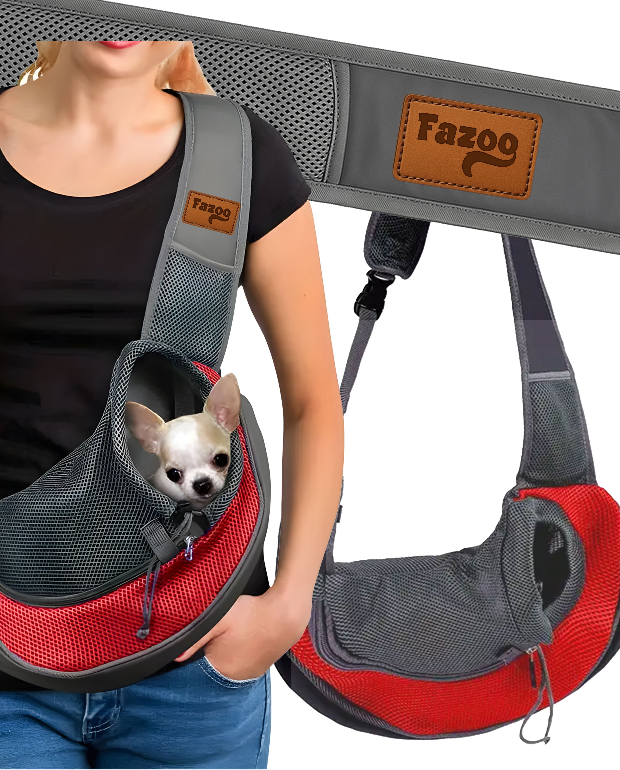 Transport Bag Carrier Transporter for Cat Dog Shoulder Comfortable Kangaroo S Packaging status original