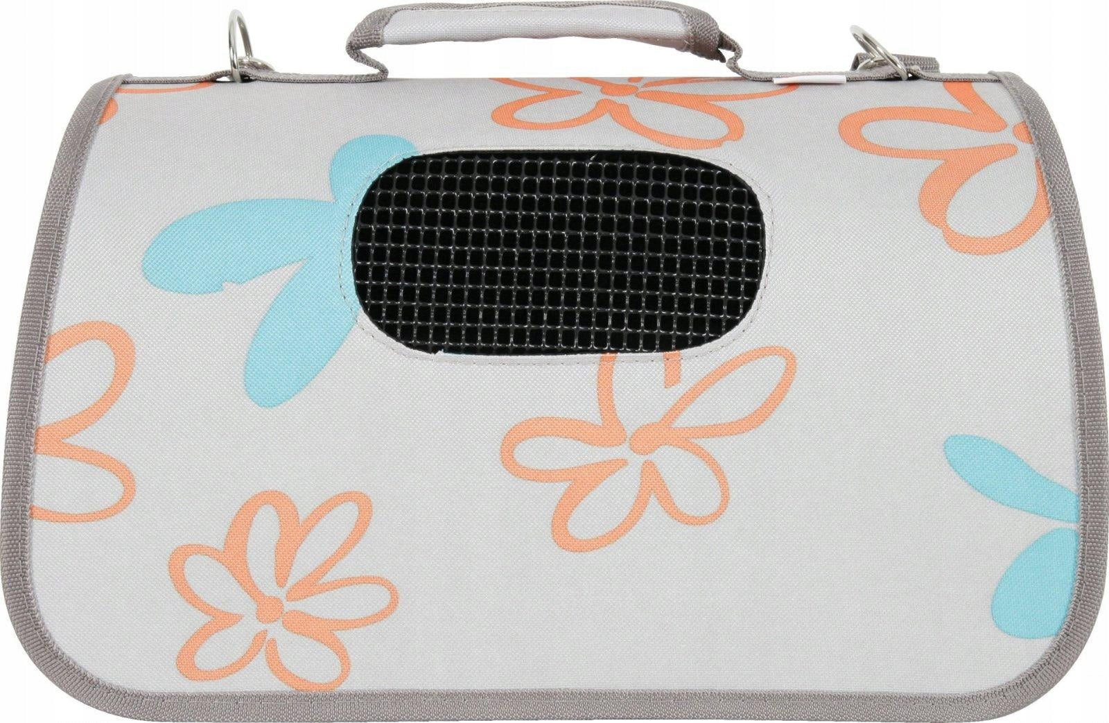 Transport bag for cat dog shoulder Flower 25x50,5x33cm Zolux Trade name Torba Zolux 423448GRI 25 x 50 x 33 cm szara