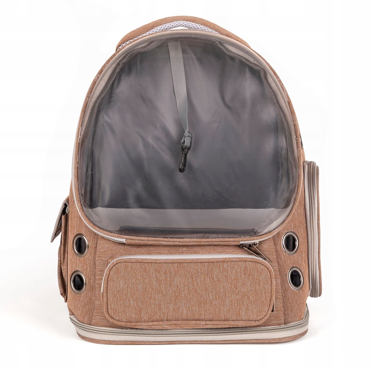 Transporter Backpack Travel for Animal Cat Dog Petsona Color brown