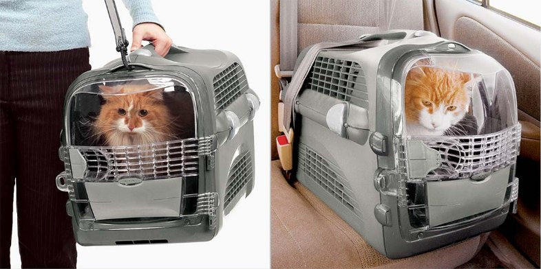 Transporter Catit Design Convertible red-grey Kind carrier