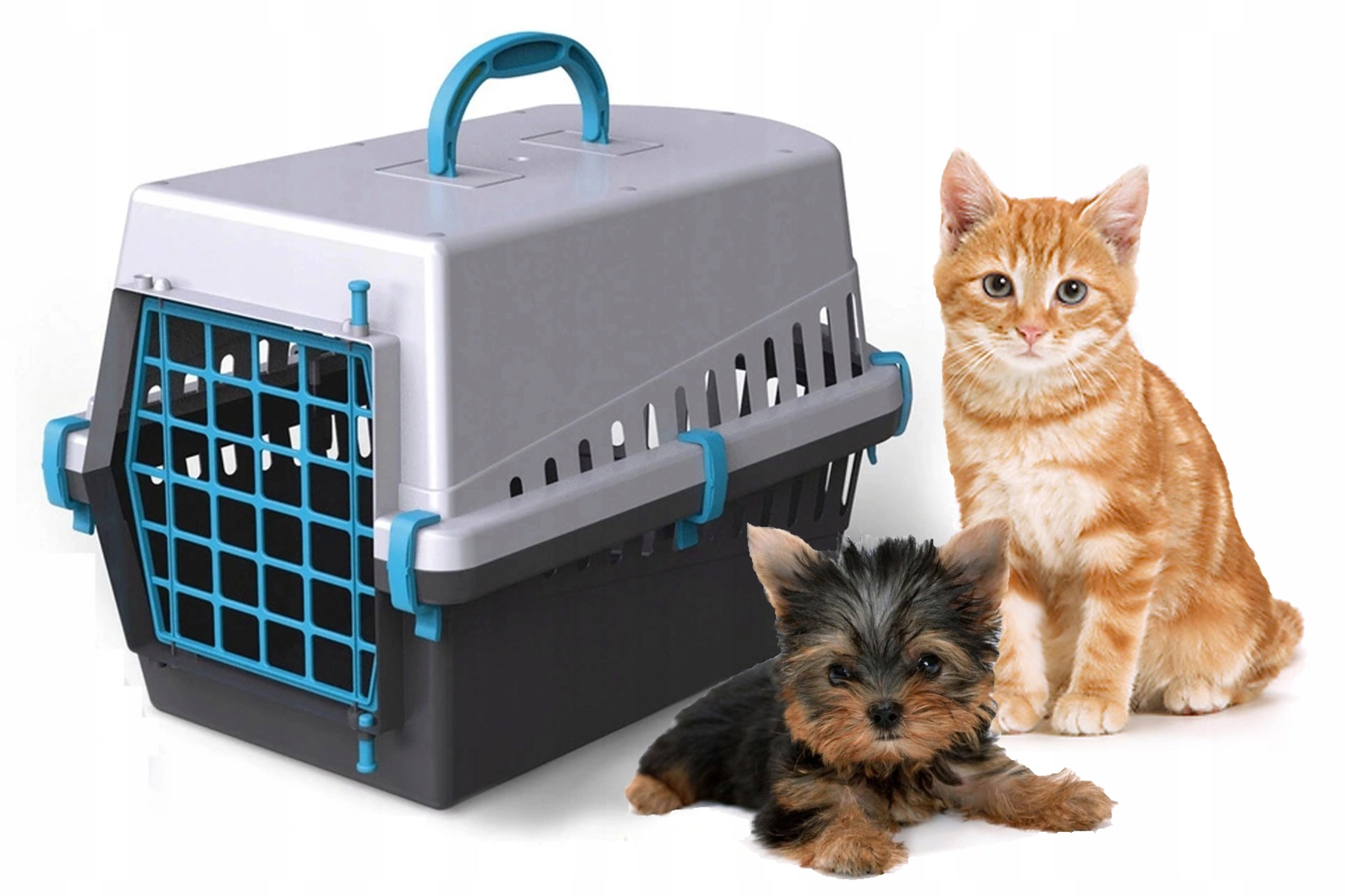Transporter ET cat dog cage playpen 50x33x32cm GREEN Manufacturer code 1057/8A