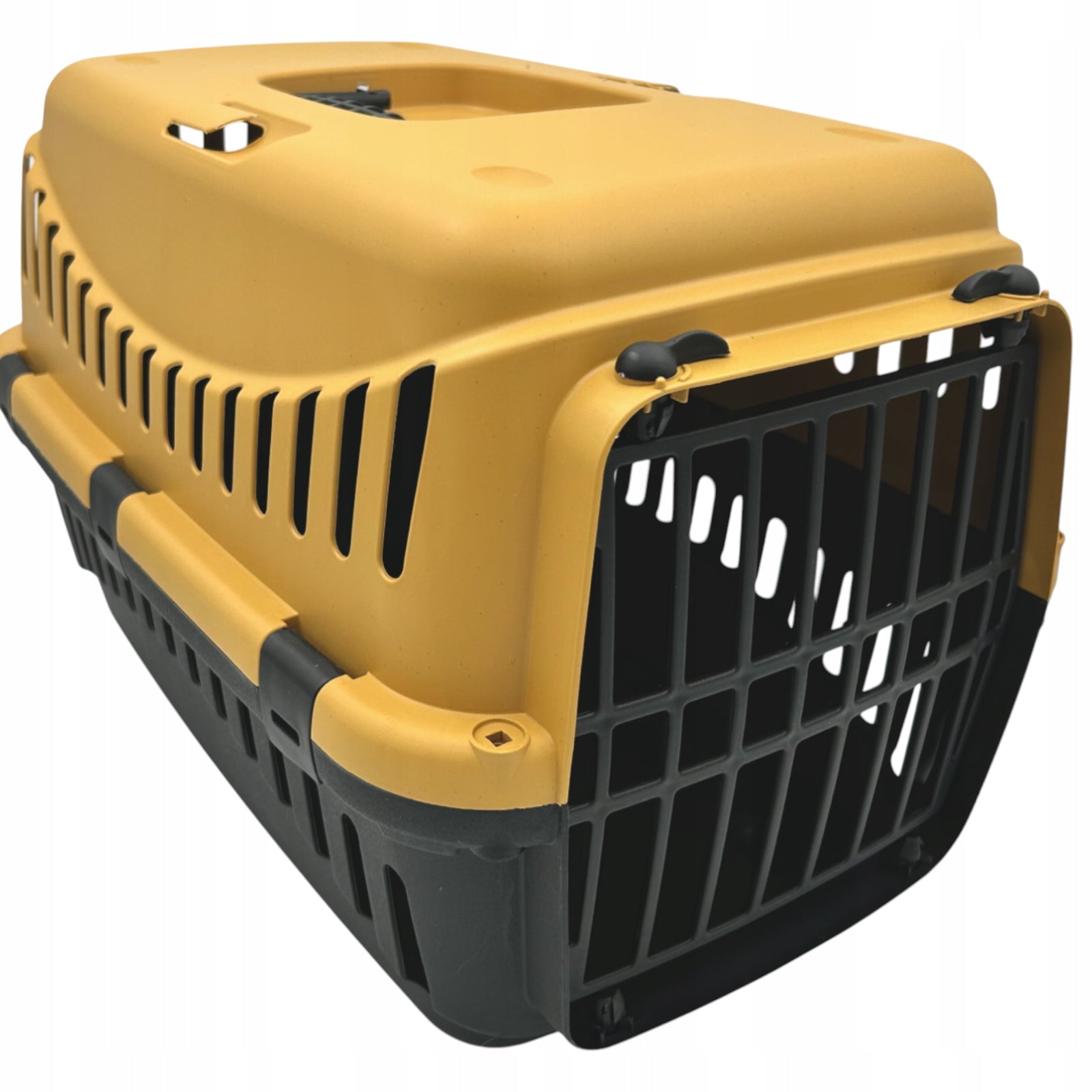Transporter Gipsy L for Cat Dog up to 12kg Plastic Door 58x38x38 COLORS Build type for hand carrying front or side opening