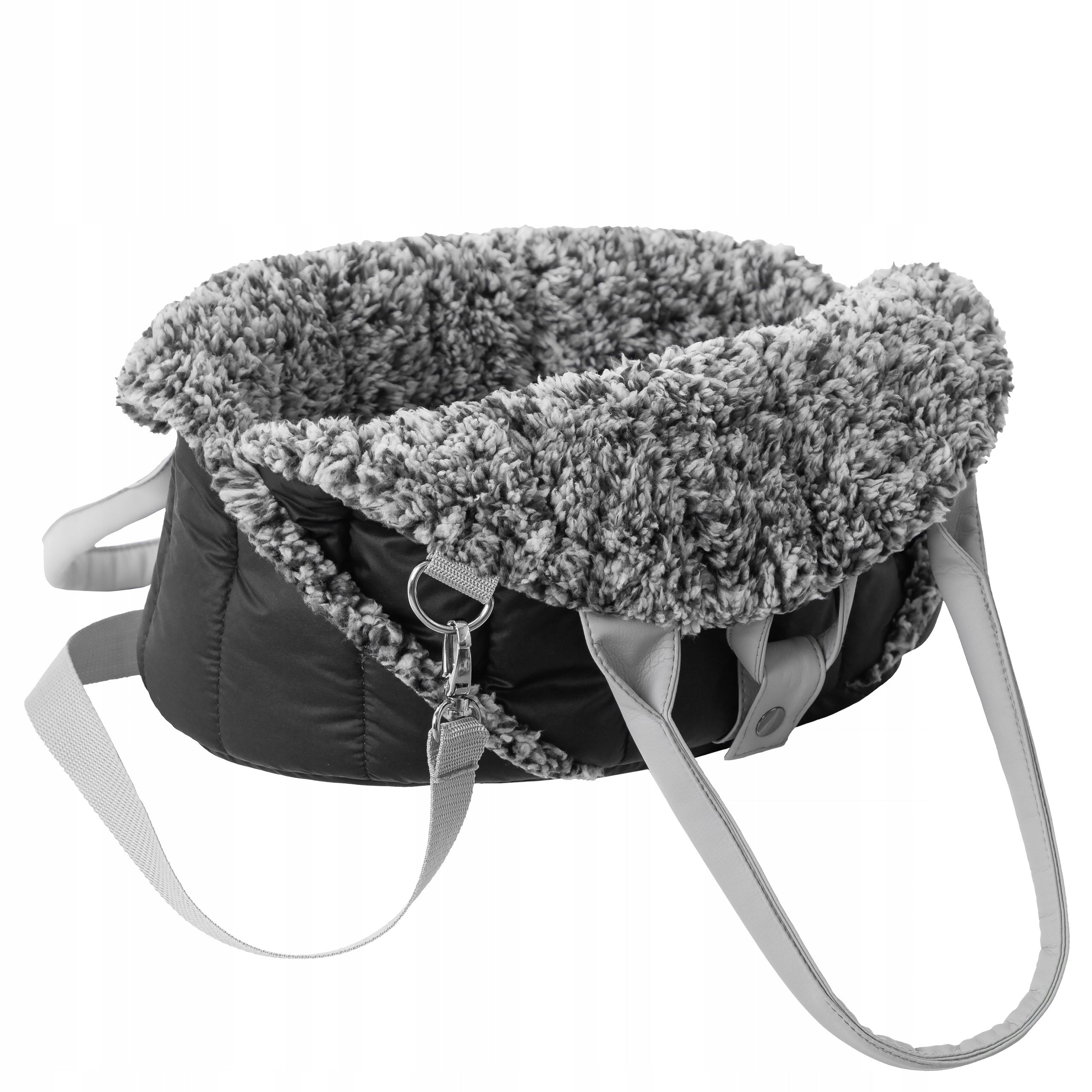 Transporter Medium Rabbit Cat Dog Bag 3in1 Bed Seat 47x29 Color black