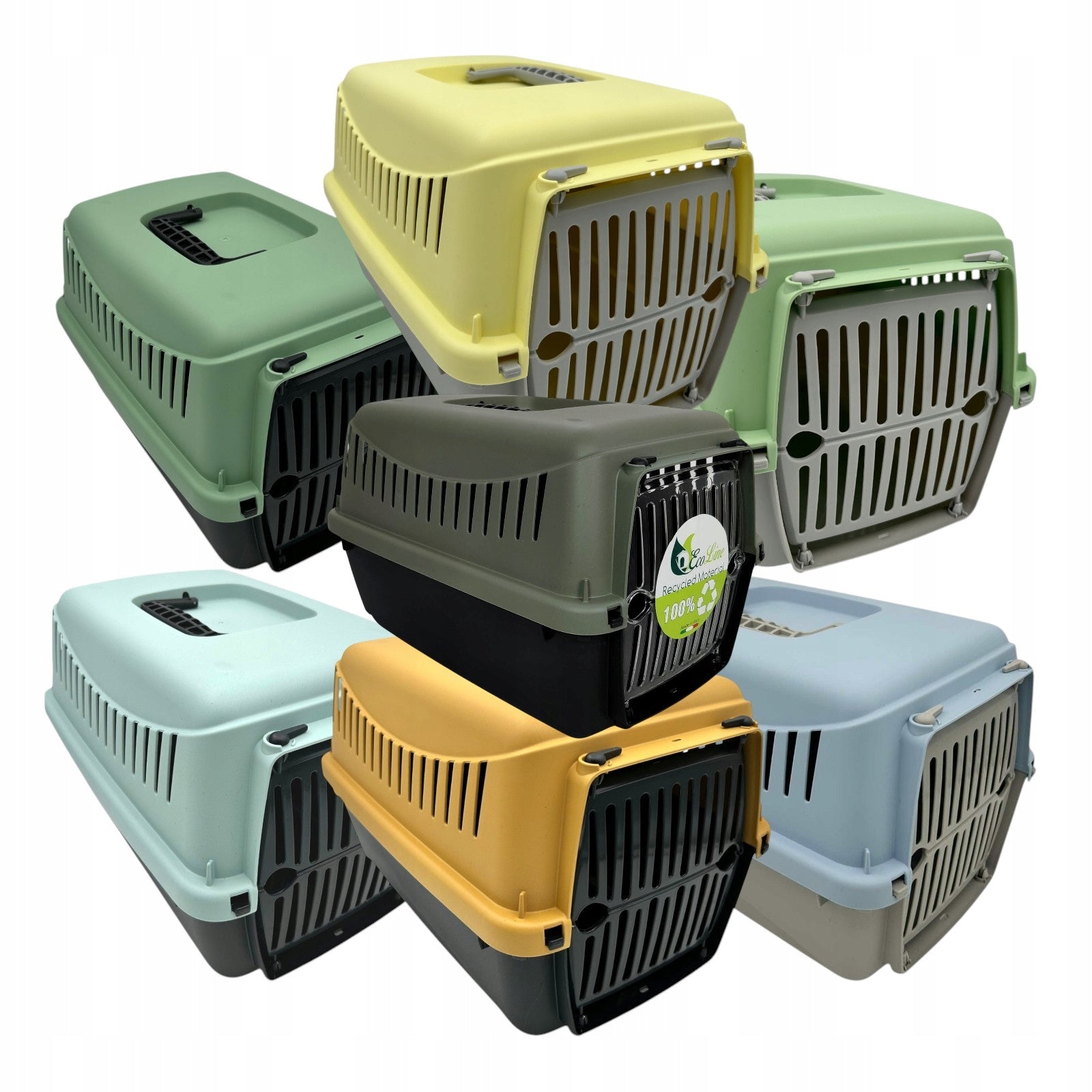 Transporter XS cage for Rabbit Cat 39x26x25 cm Comfortable Light Colors