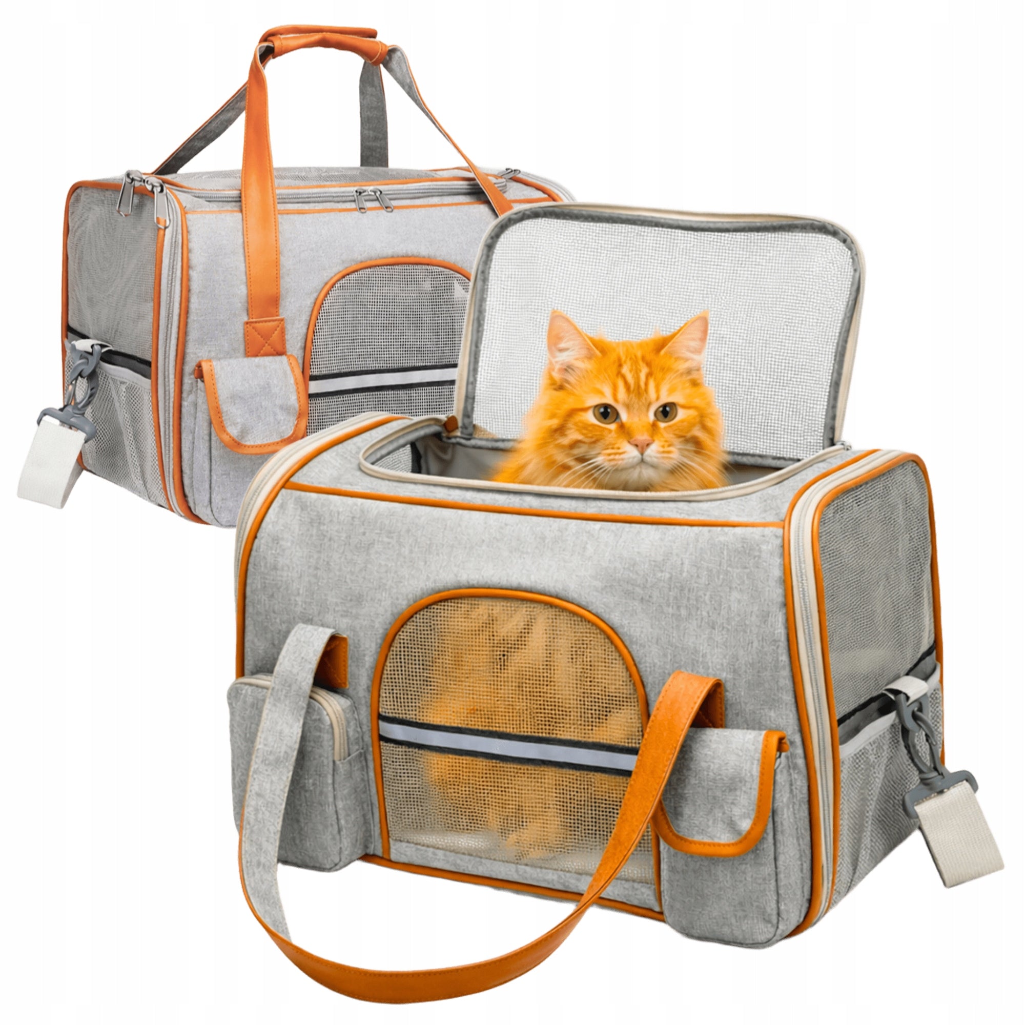 Transporter for Cat Dog Travel Bag Portable 50x30x30 cm to 8 kg