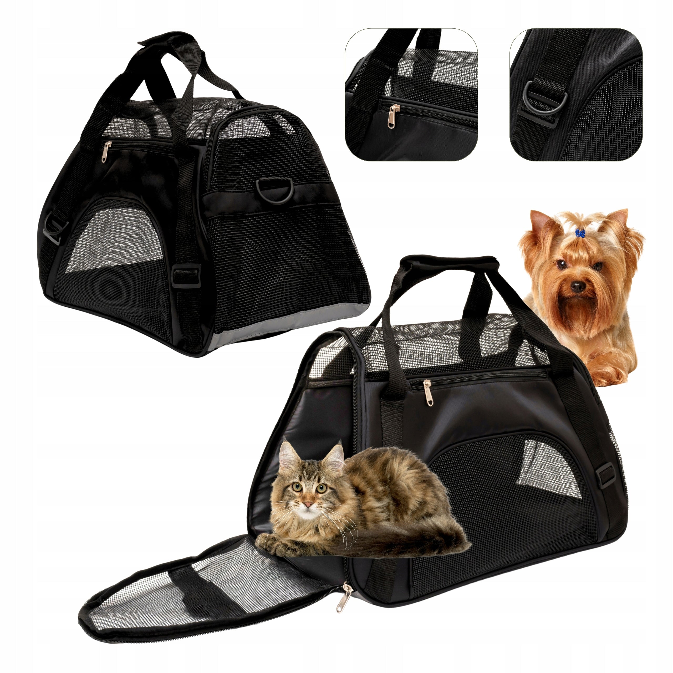 Transporter for Cat Rabbit Dog Large "L" Carrying Bag 52x24x32cm