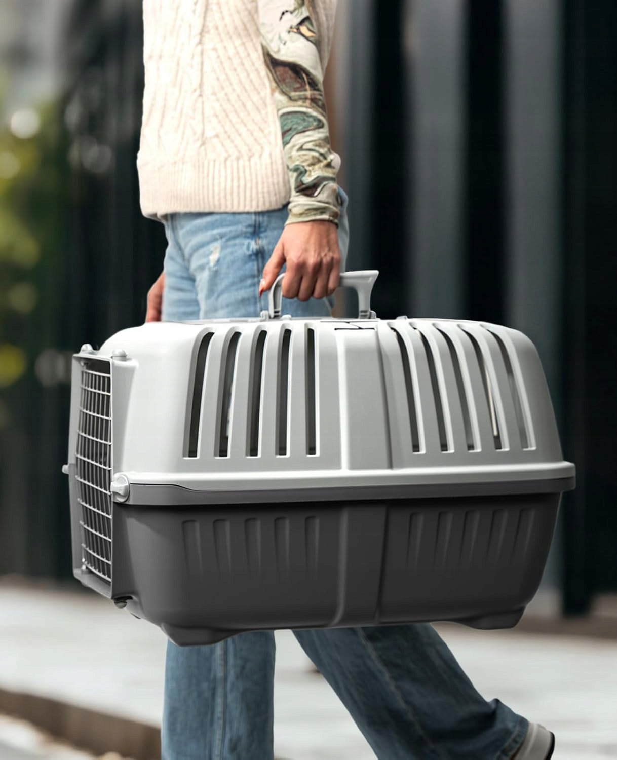 Transporter for cat dog Lionto 58,5x35,5x40 cm to 15 kg Brand Lionto