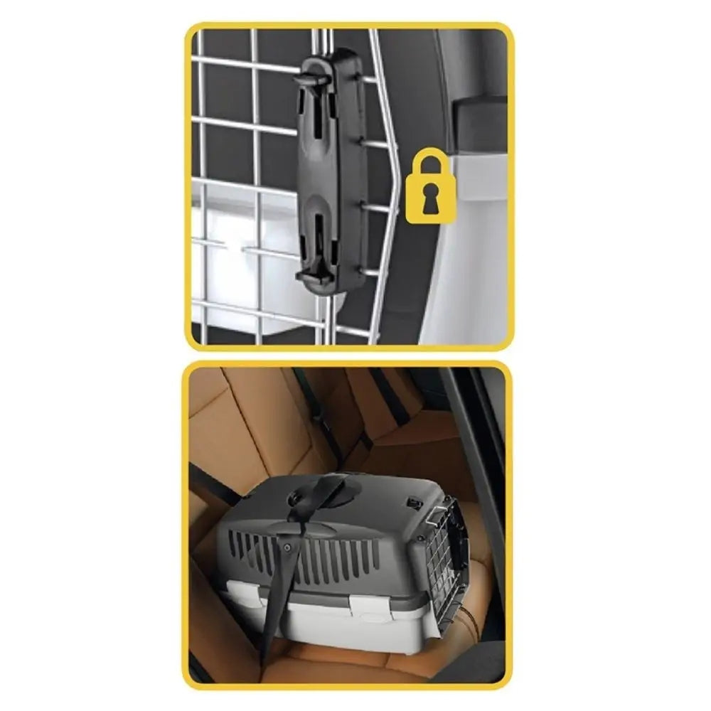 Transporter for cat dog ZOLUX GULLIVER 3 DELUX 40x38cm Color gray