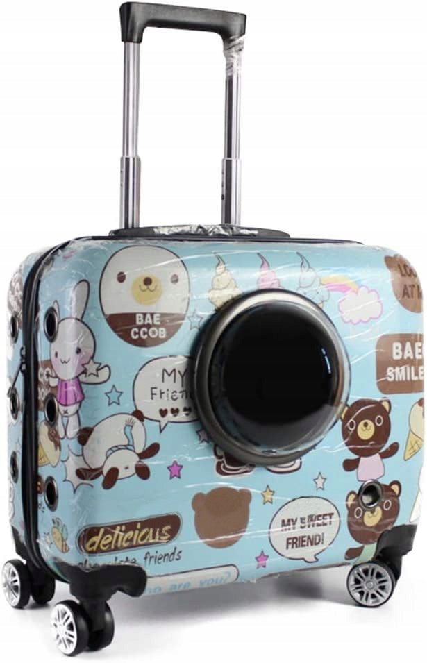 Transporter on wheels for cat / dog suitcase I208 Product depth 22 cm