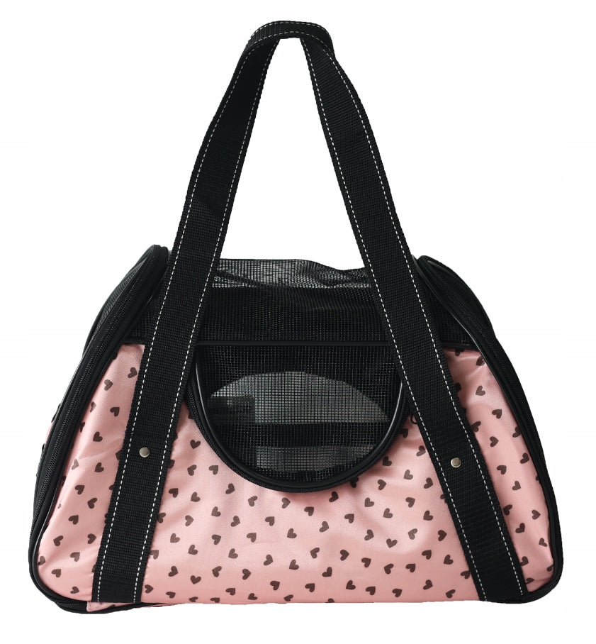 Transporter pink for cat dog up to 7 kg bag pink FURRYHEART 40x23x27cm Packaging status original