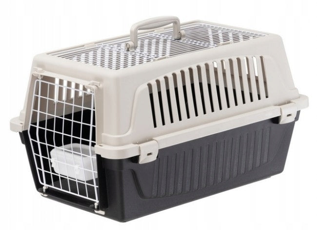 Transporter with opening ceiling for cat or dog Ferplast 20 beige-black