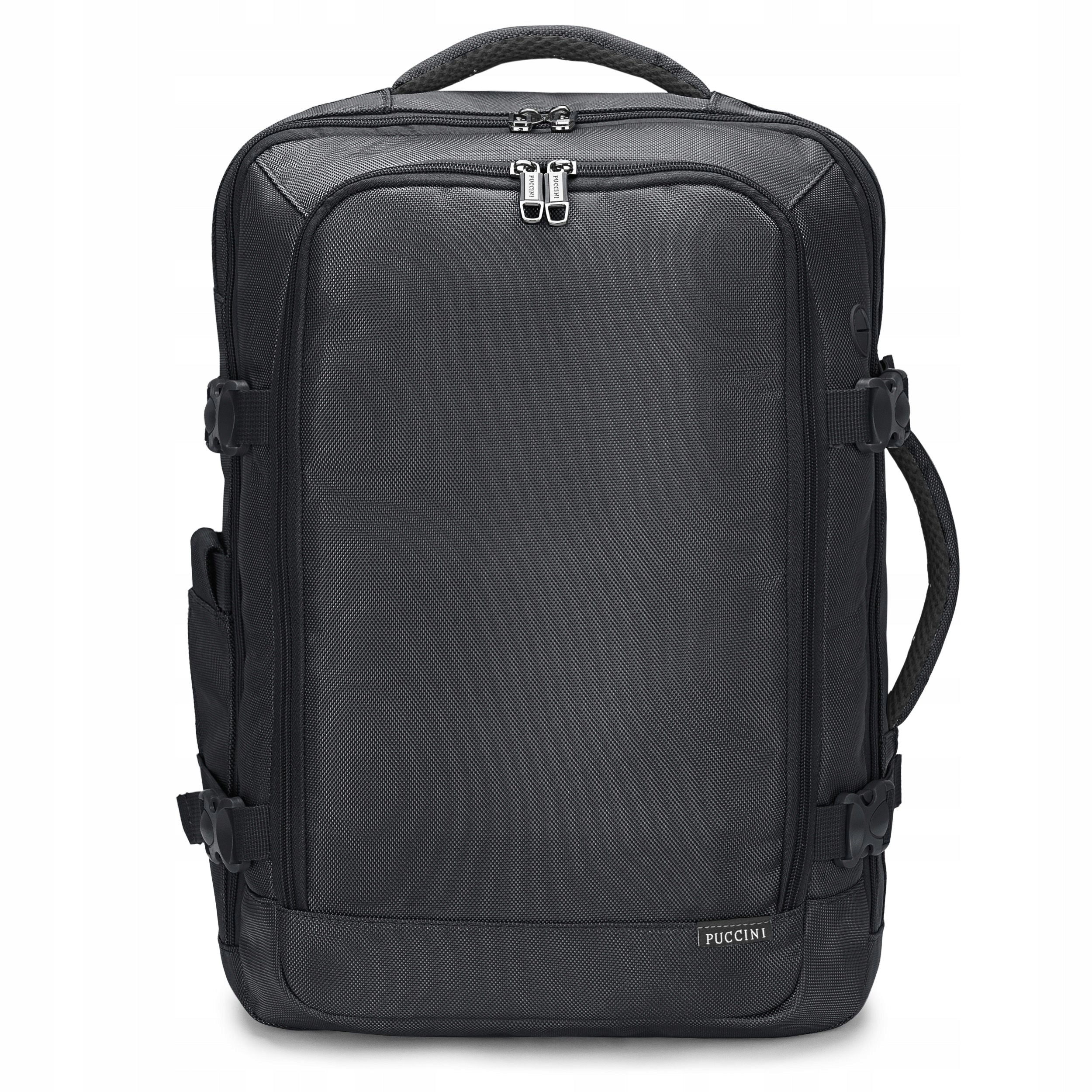 Travel Backpack with Laptop Extension 16'' PUCCINI Black PM9031-1 Brand PUCCINI