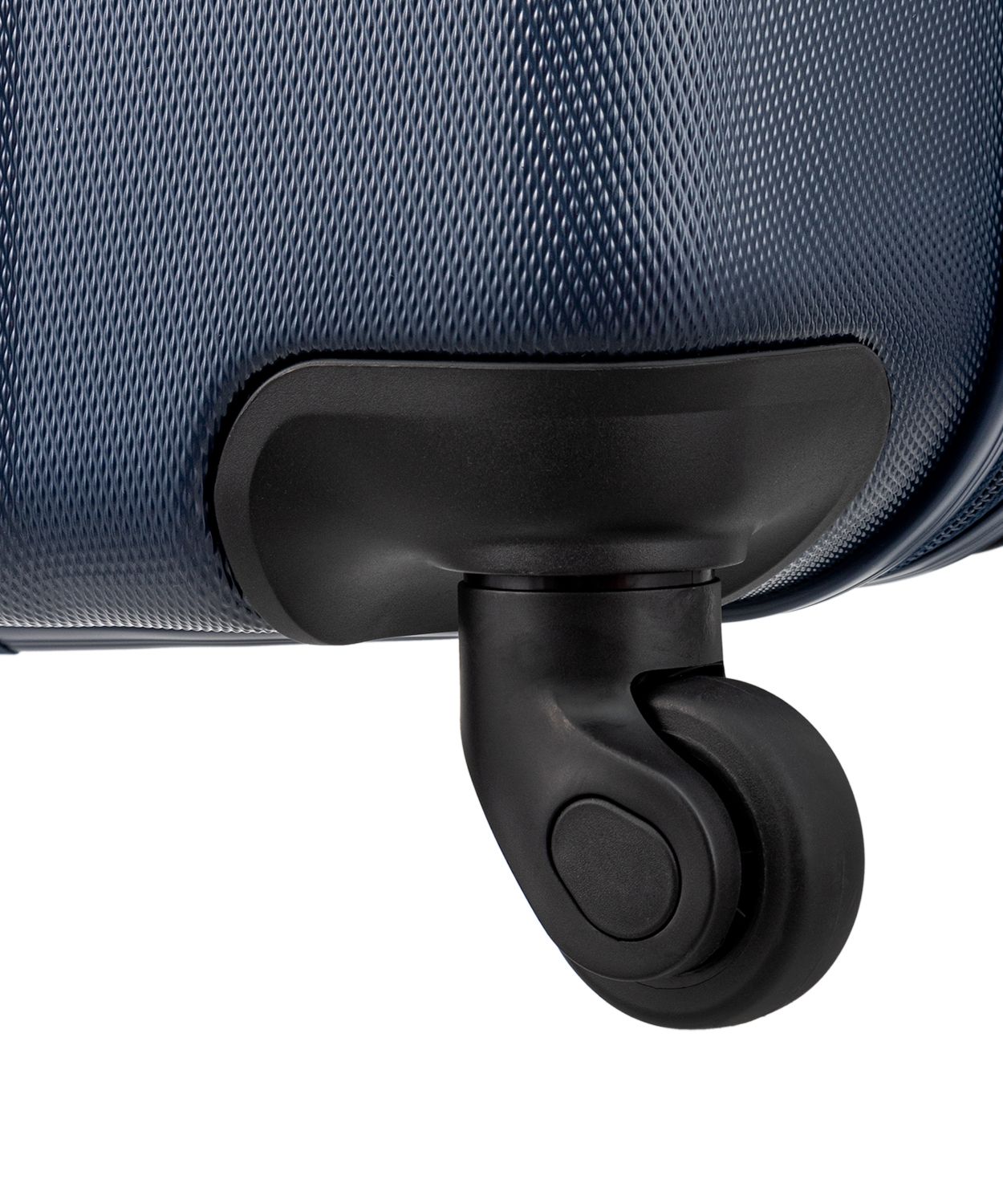 Travel Cabin Suitcase On Wheels Hard PUCCINI Navy Blue ABS03C 7A Height 55 cm