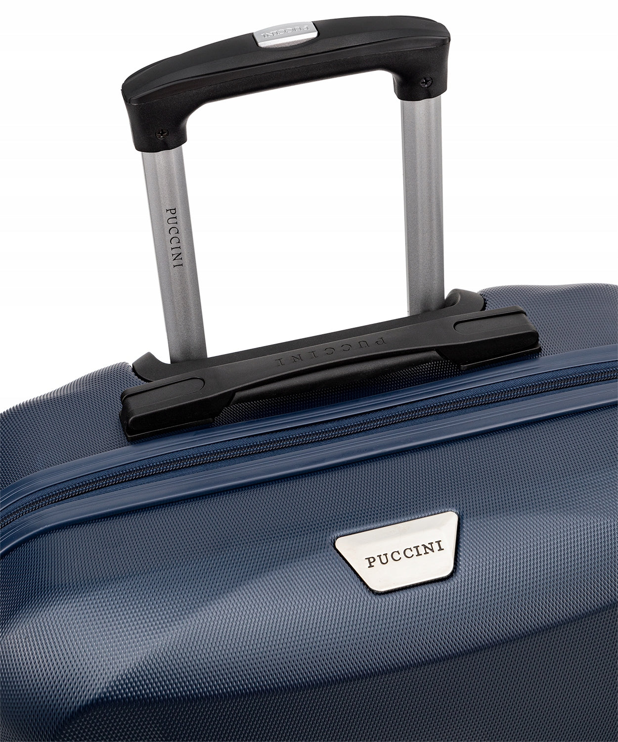 Travel Cabin Suitcase On Wheels Hard PUCCINI Navy Blue ABS03C 7A Width (longer edge) 40 cm