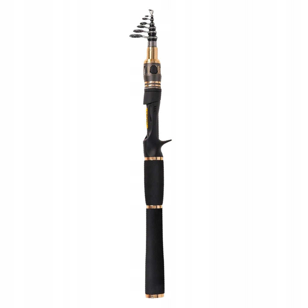 Travel Fishing Rods Retractable Rod Ultralight Fishing Pole for Surf C 2.1M