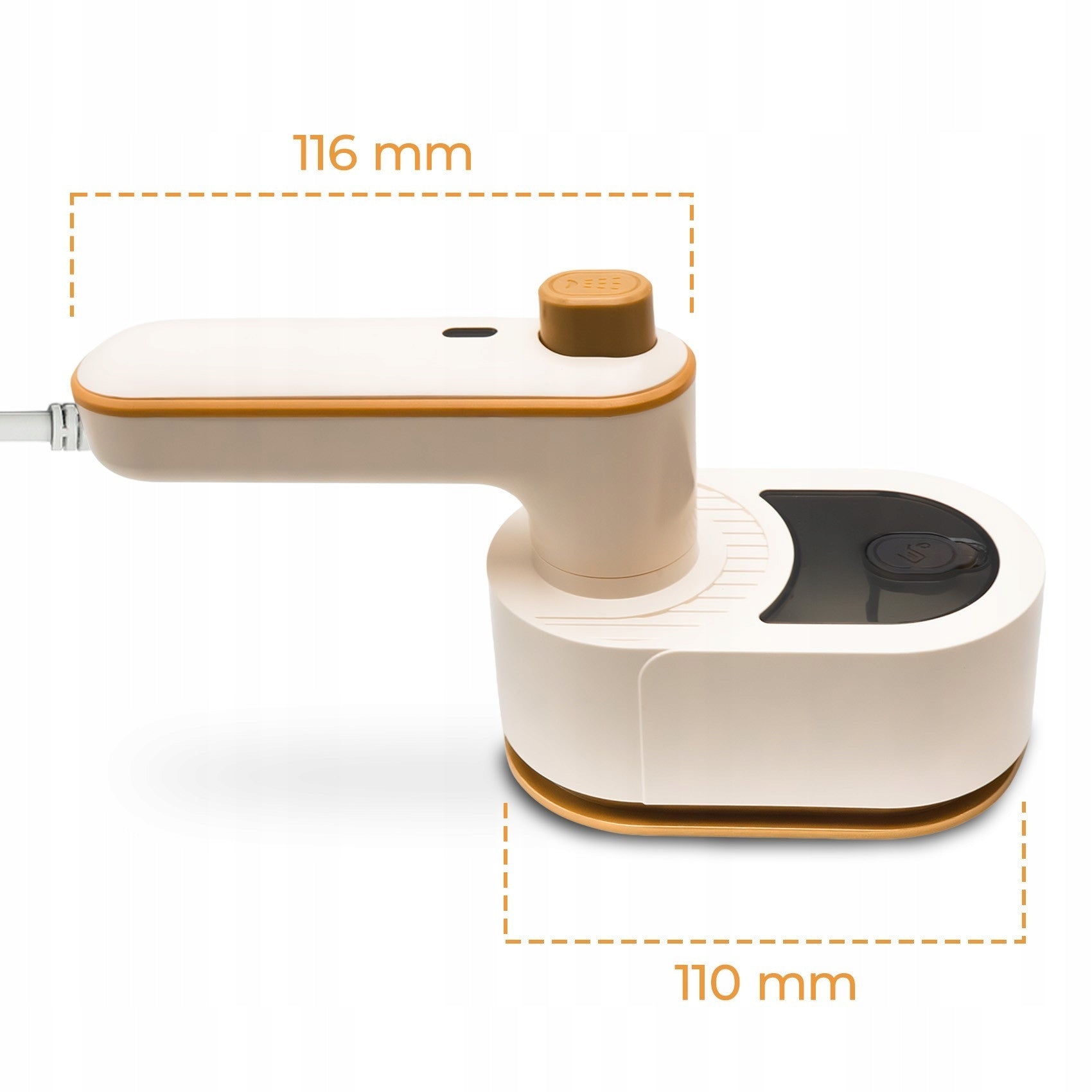 Travel Iron Portable Small Lightweight for Hand Clothes Folding Brand no brand