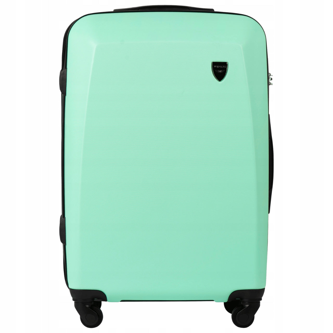 Travel Suitcase Luggage Shipped with ABS+ WINGS Medium Combination Lock 4 Wheels Manufacturer code 0125-M-L.GREEN