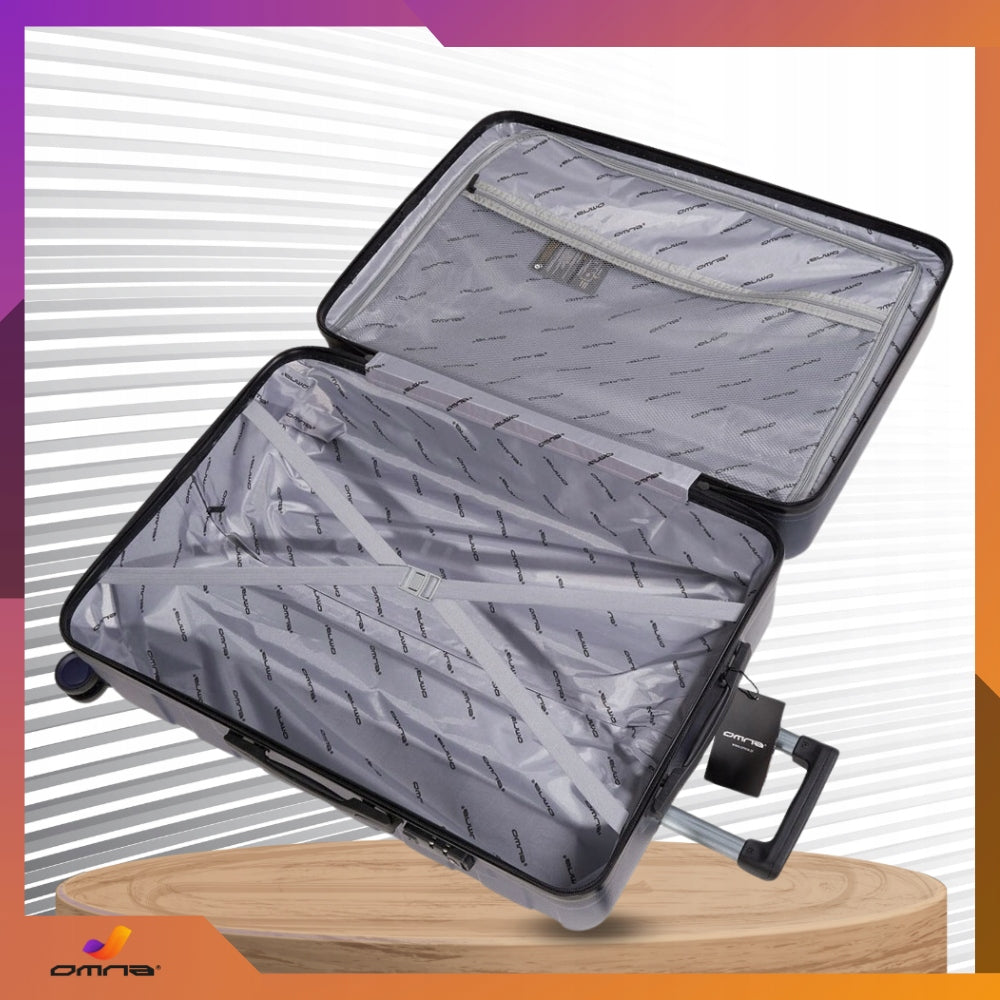 Travel suitcase large on wheels XXL ABS suitcases bag trunk wheels 94L Depth (shorter edge) 30 cm