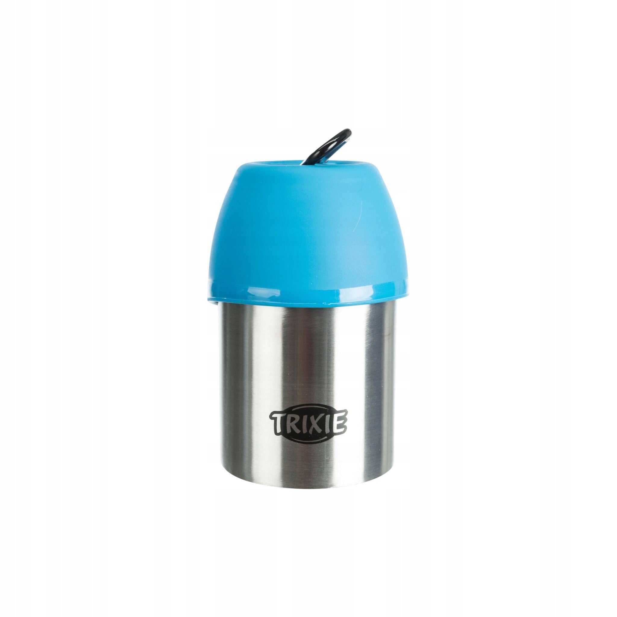 Travel water bottle with cat dog bowl 0,3l Trixie Color black