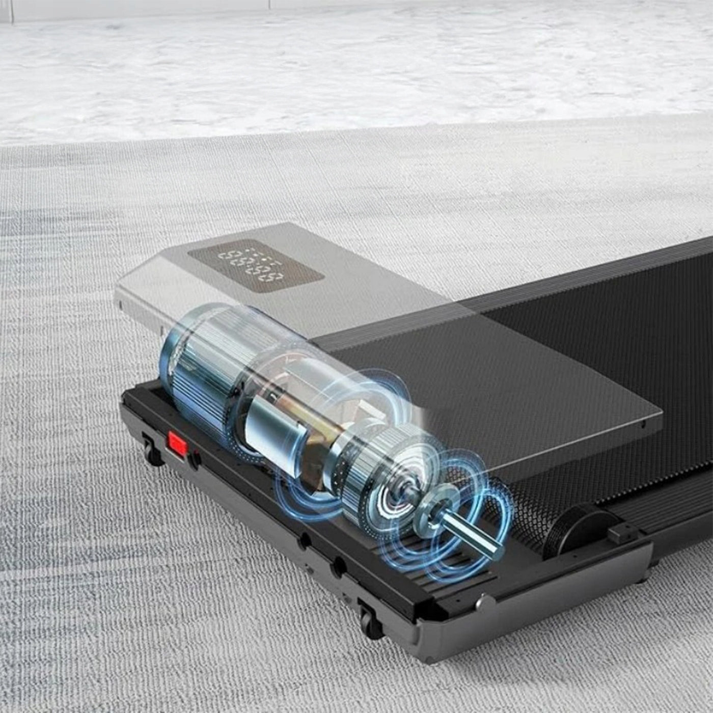 Treadmill 2in1 Walking Pad 2.5KM 136kg APP Bluetooth Remote Control Quiet Desk Brand no brand