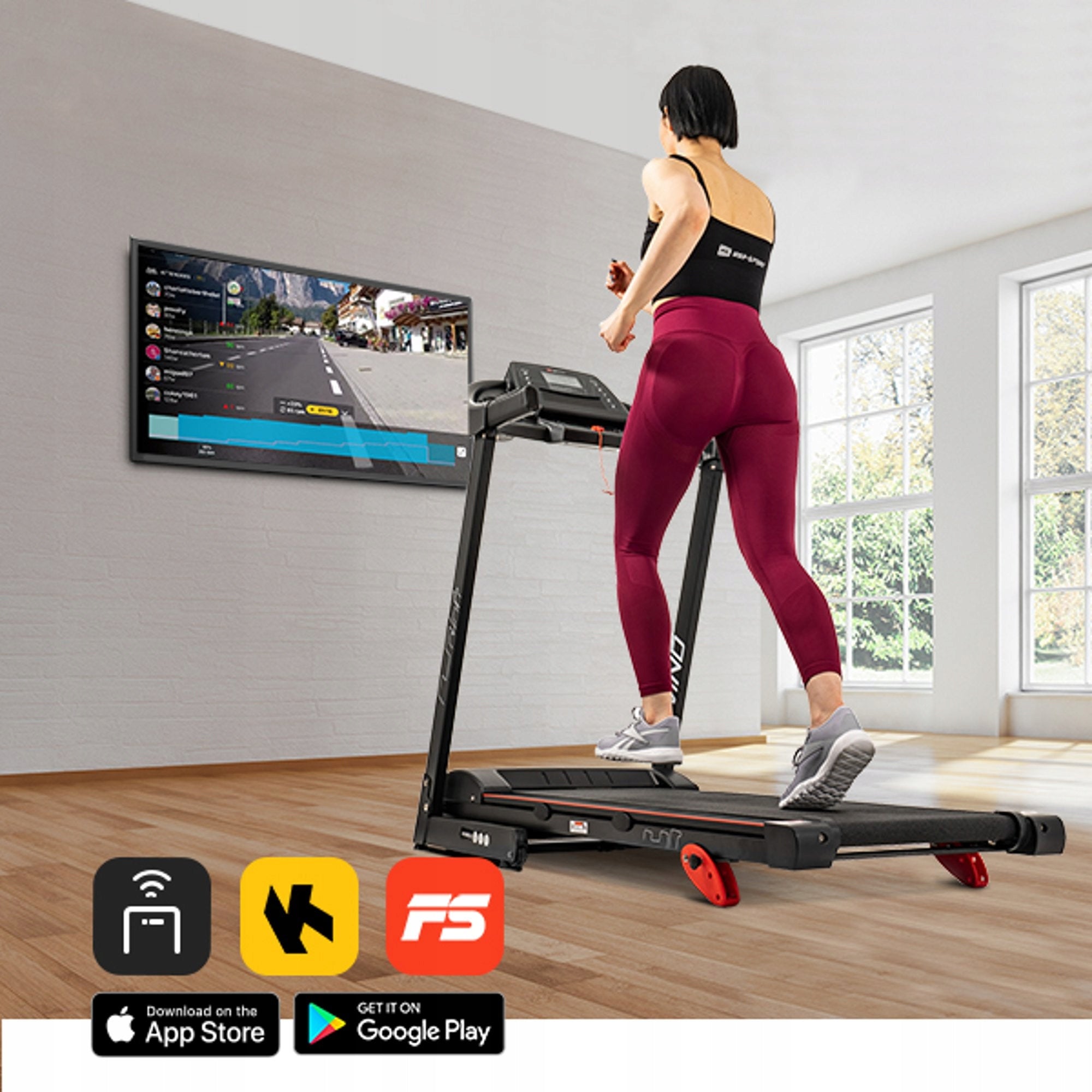 Treadmill Folding Electric Home Slope Angle Adjustment 2KM to 150kg Manufacturer code HS-1000LB