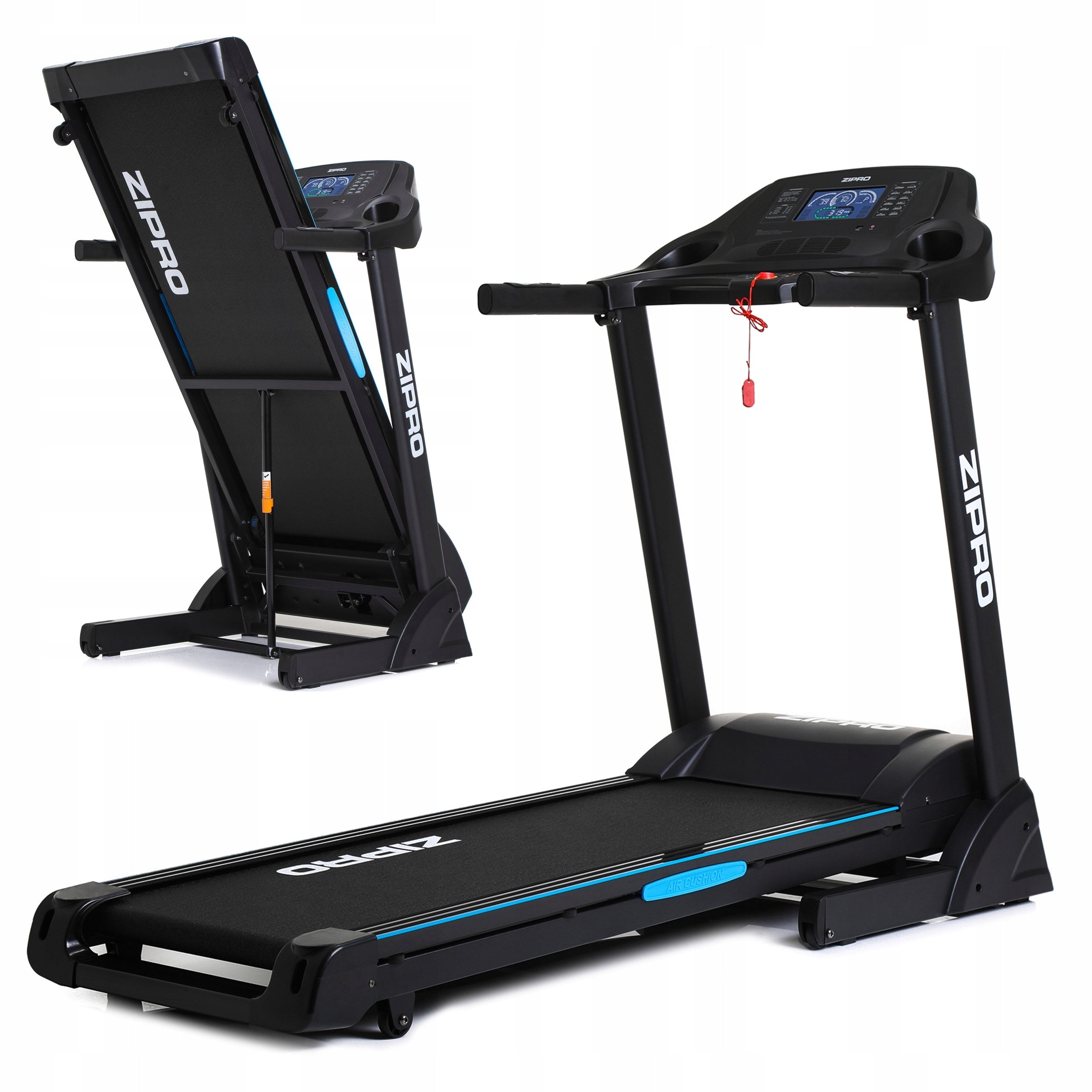 Treadmill Folding Electric Home Slope Belt Shock Absorption Notus Zipro