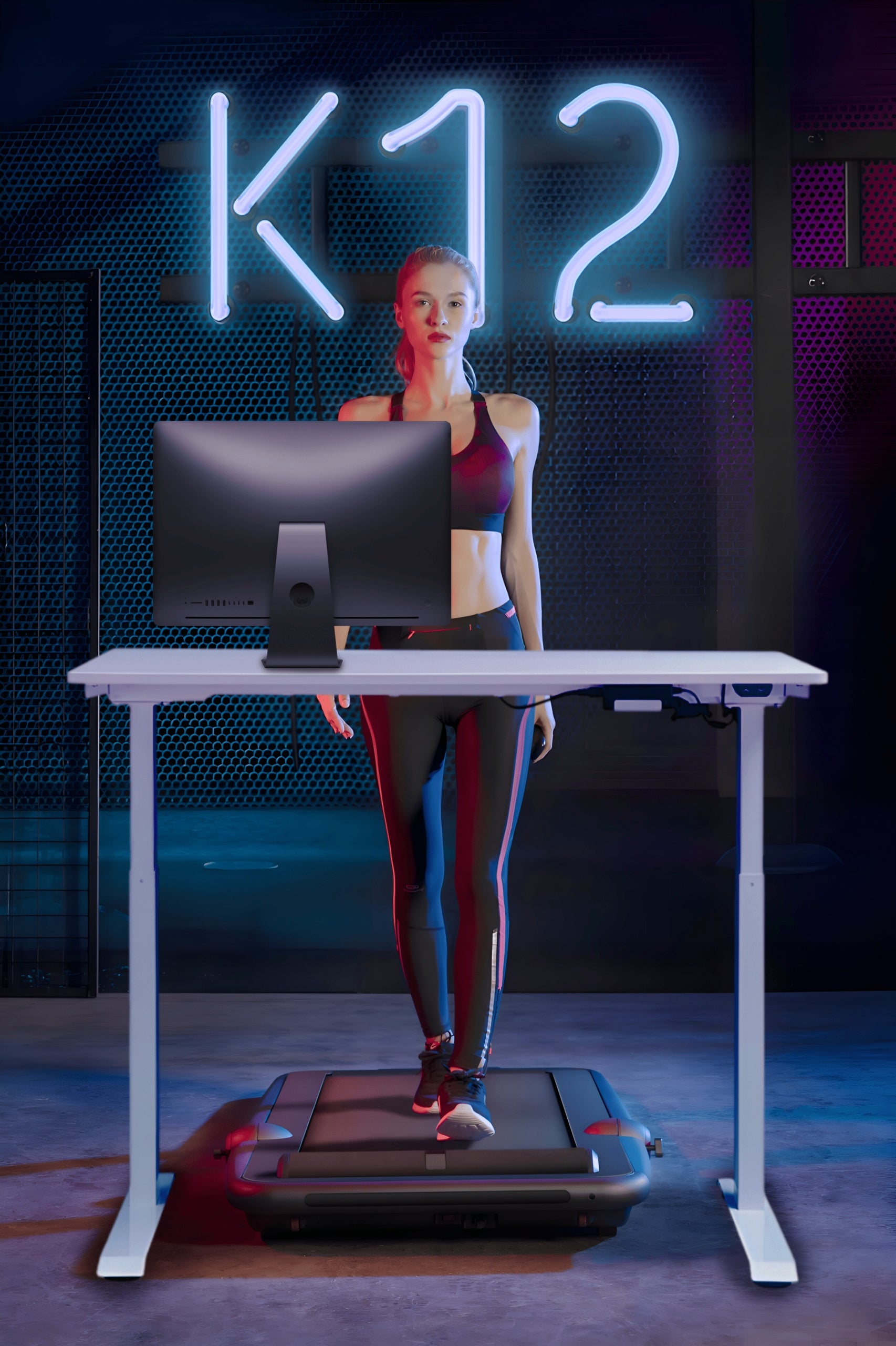 Treadmill K12 KingSmith electric home training 12km/h + auto mode Maximum user weight 120 kg
