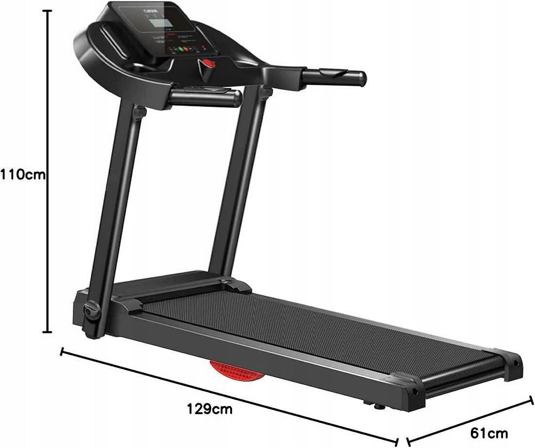 Treadmill for home use, 12 programs, max. load 136 kg, 14 km/h Brand no brand
