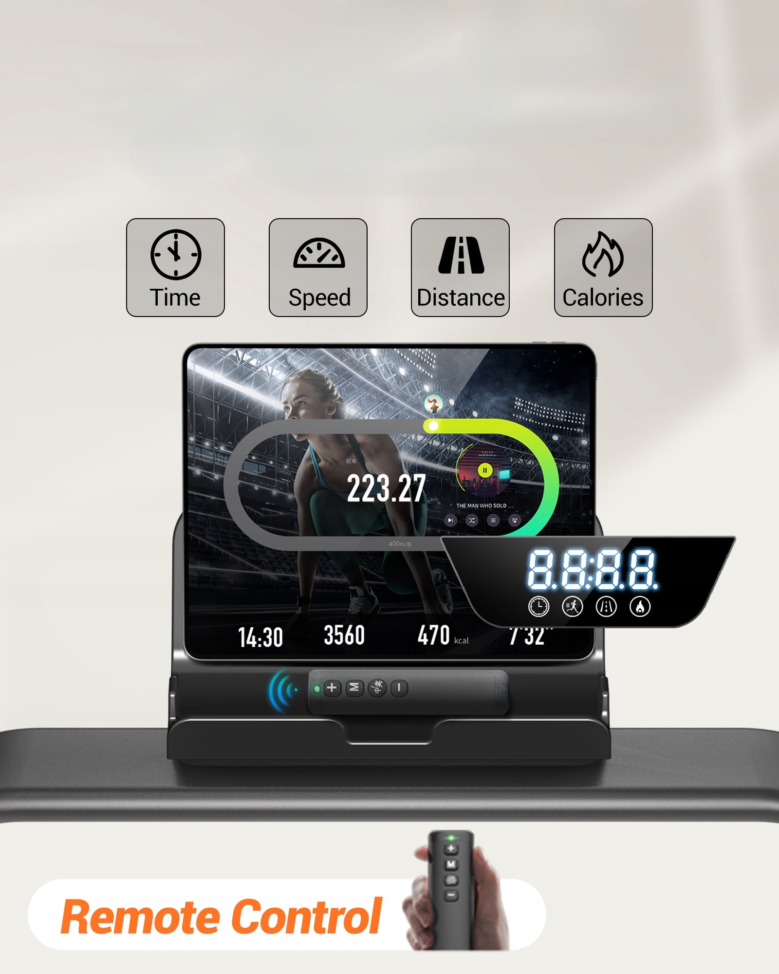 Treadmill for home use Walking plate with inclination 10 km/h Model other