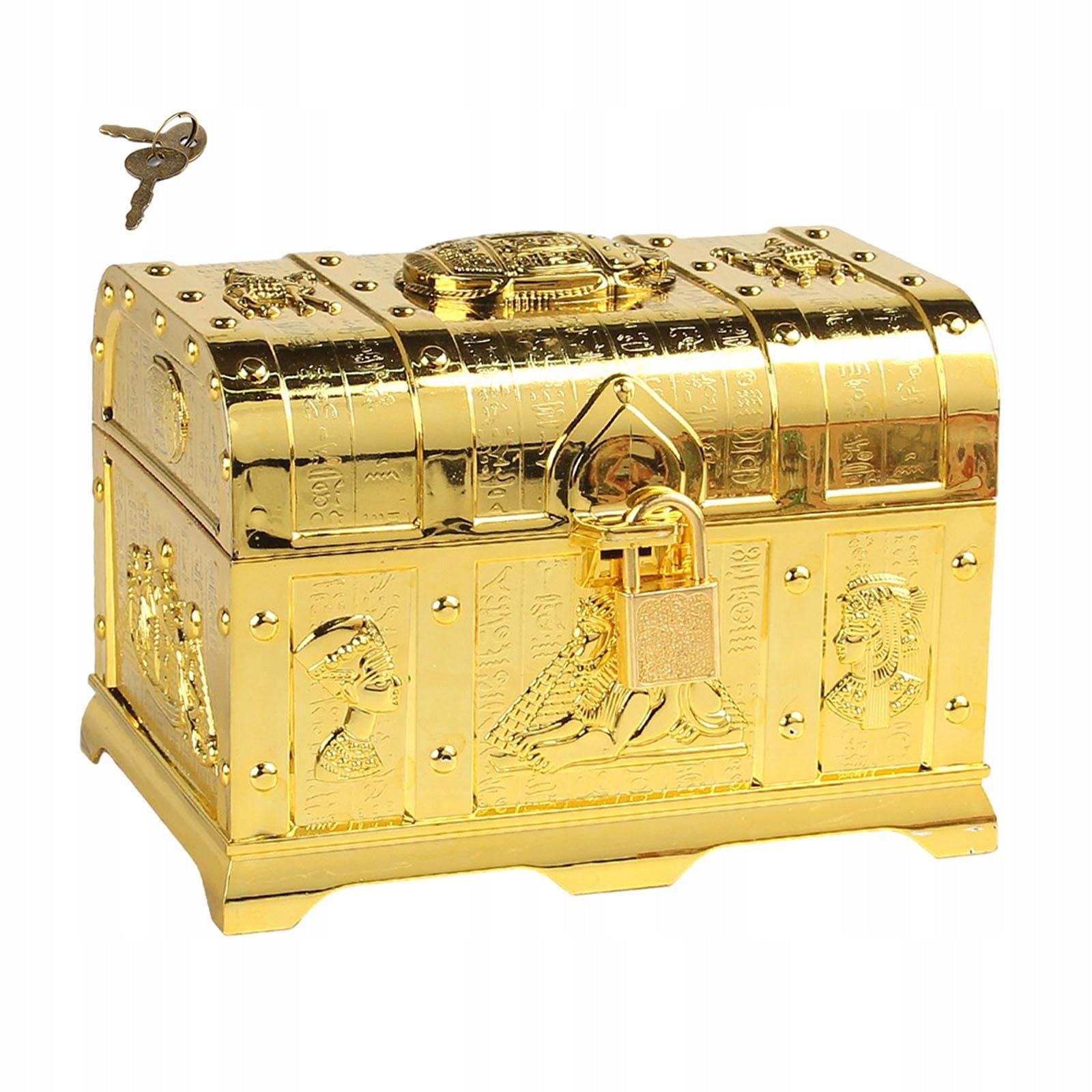 Treasure Chest Box for Kids Collection Adventurous Treasure Box for Gold Brand no brand