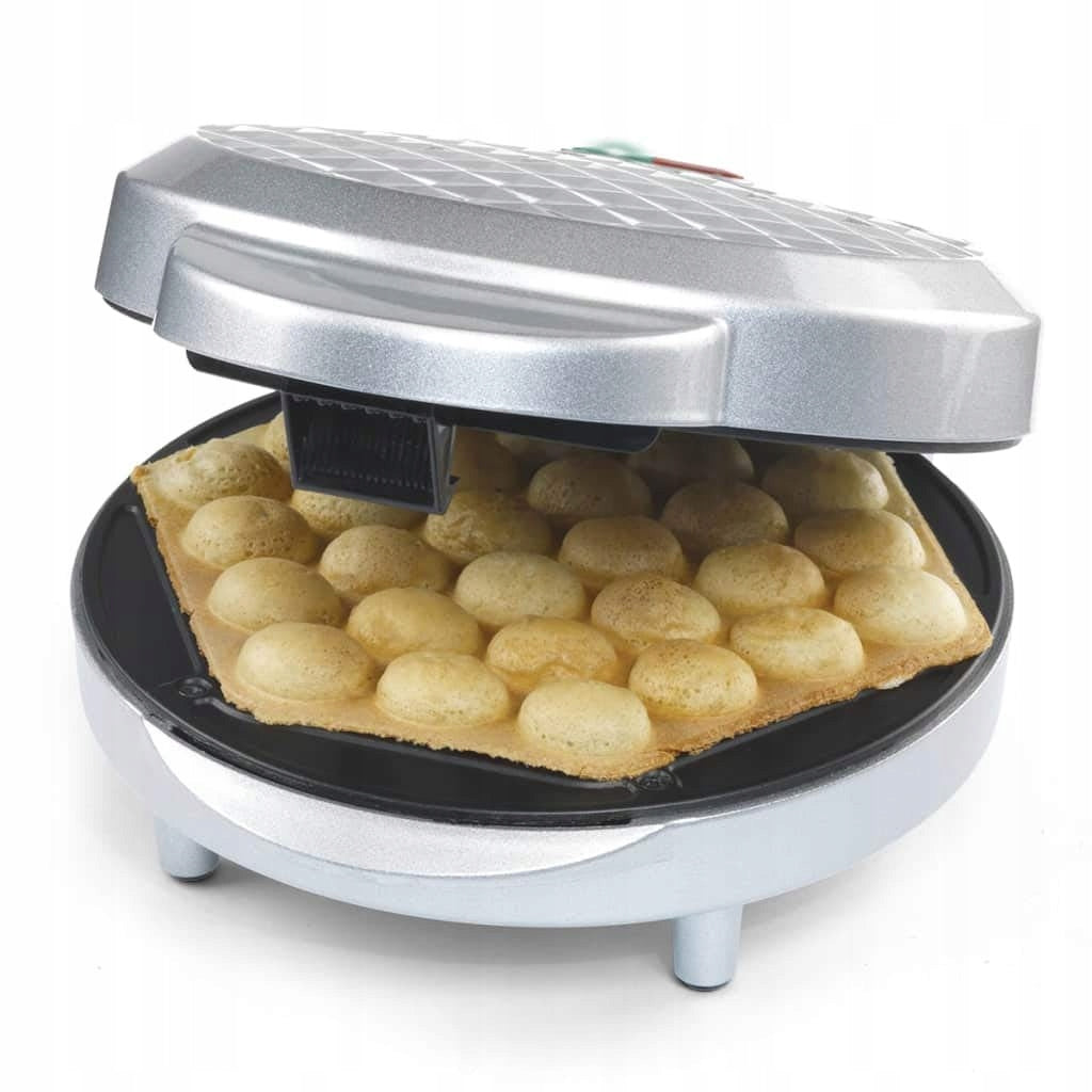 Trebs Bubble Waffle Iron 99361 Cool-Touch 1000W silver Power rating 800 W