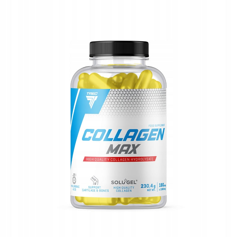 Trec Collagen Max Healthy Skin Hair Nails Strong Joints 180 kaps