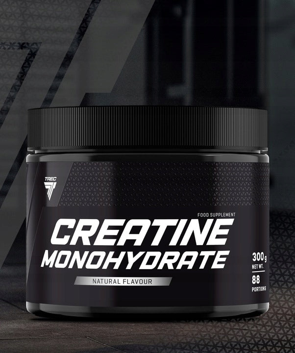 Trec Creatine Monohydrate 300g Natural Creatine Monohydrate 88 SERVINGS! Packaging status original