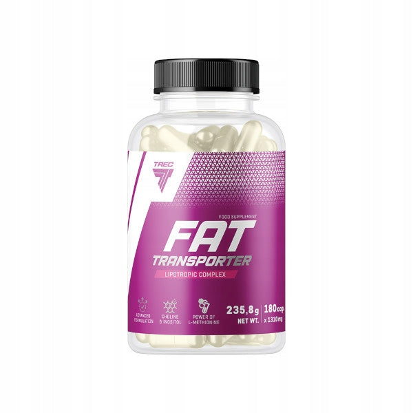 Trec FAT TRANSPORTER 180 T lipotropic burner Expiration date at least six months from the date of purchase