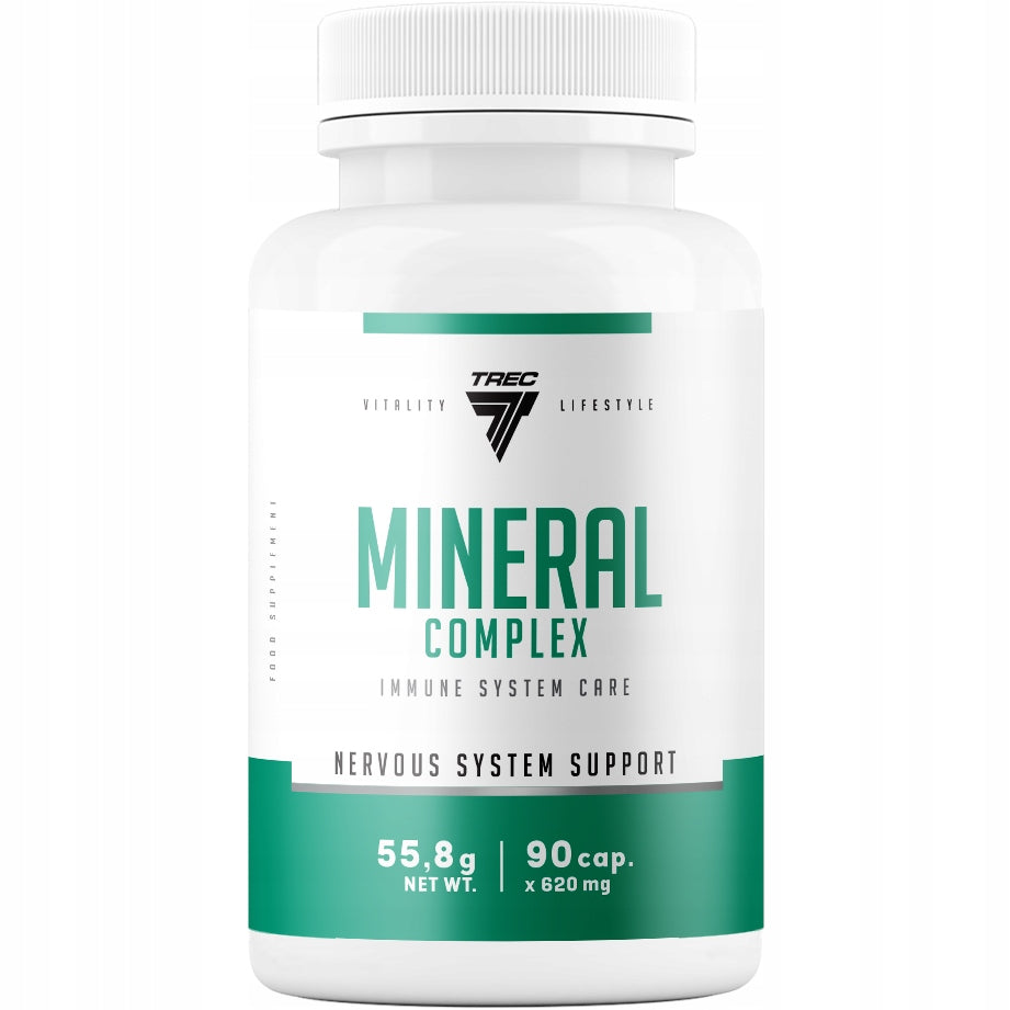 Trec MINERAL COMPLEX 90 caps. MINERALS SET OPPORTUNITY! SALE!