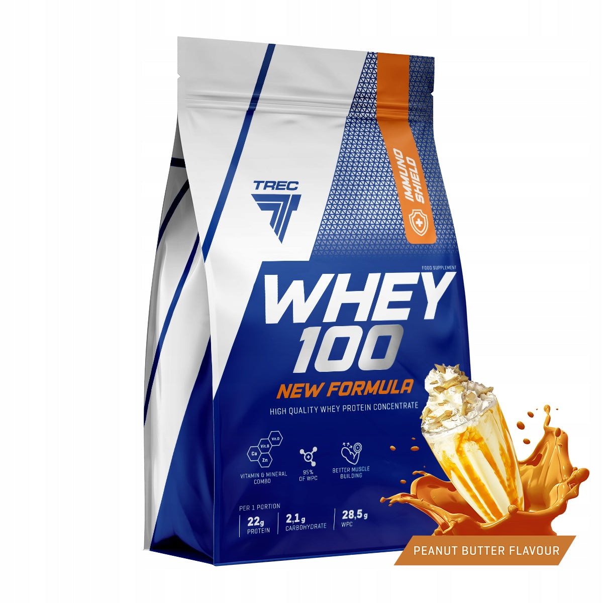 Trec Whey 100 NEW Formula 700g Protein WPC Protein Conditioner, Protein Sheikh