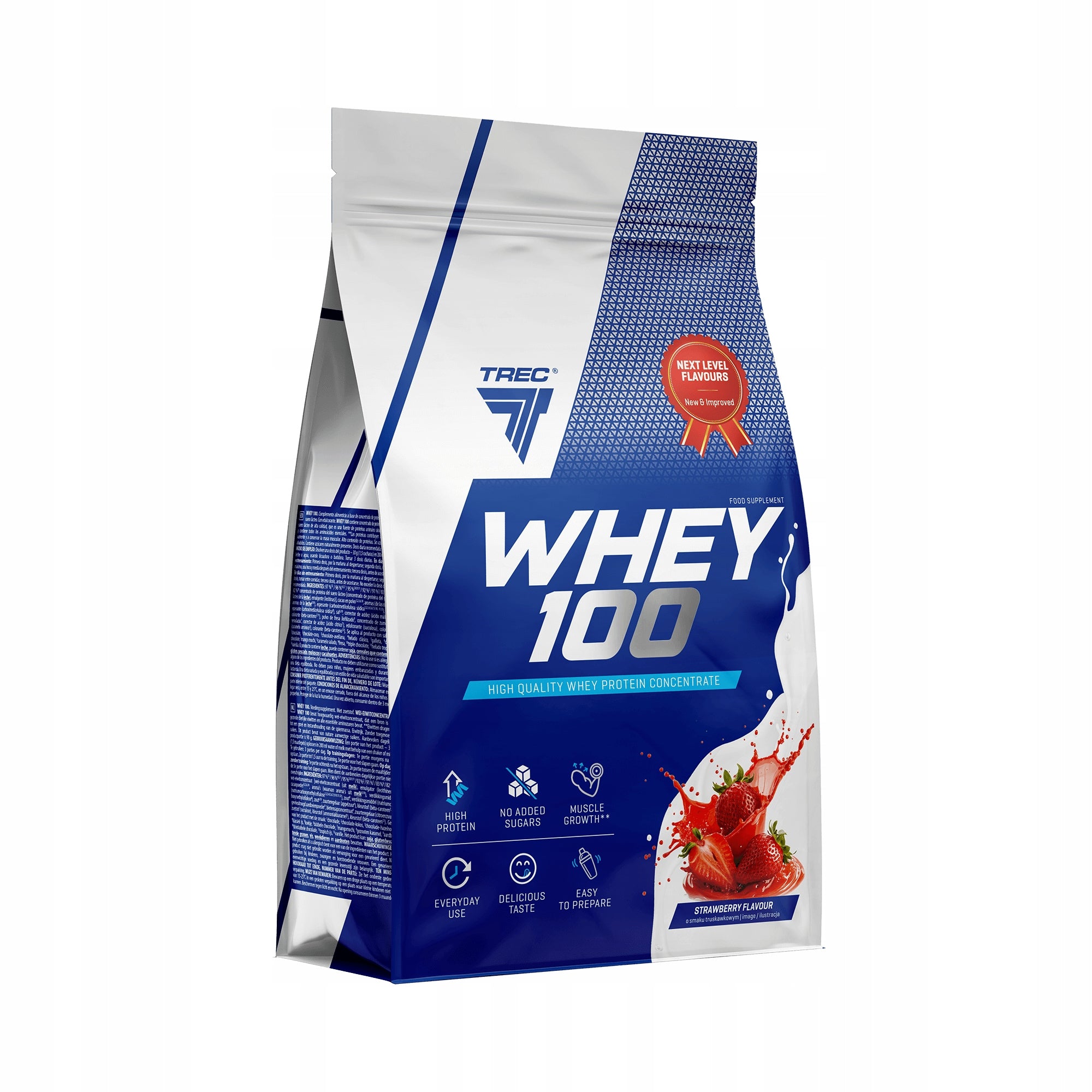 Trec Whey 100 protein conditioner WPC 700g strawberry