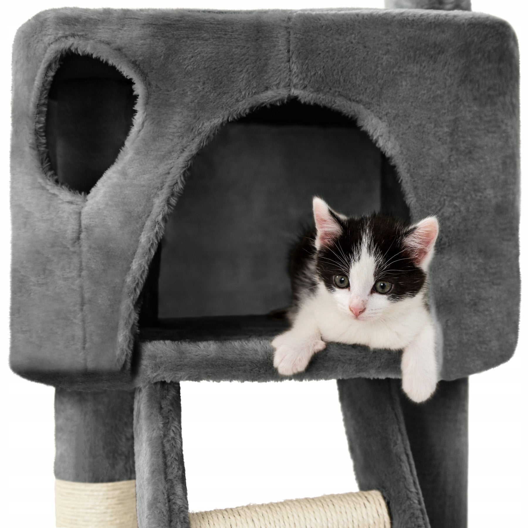 Tree Ceiling Scratcher for Cat Tower Bed House Sisal Posts Height (cm) higher than 220 cm