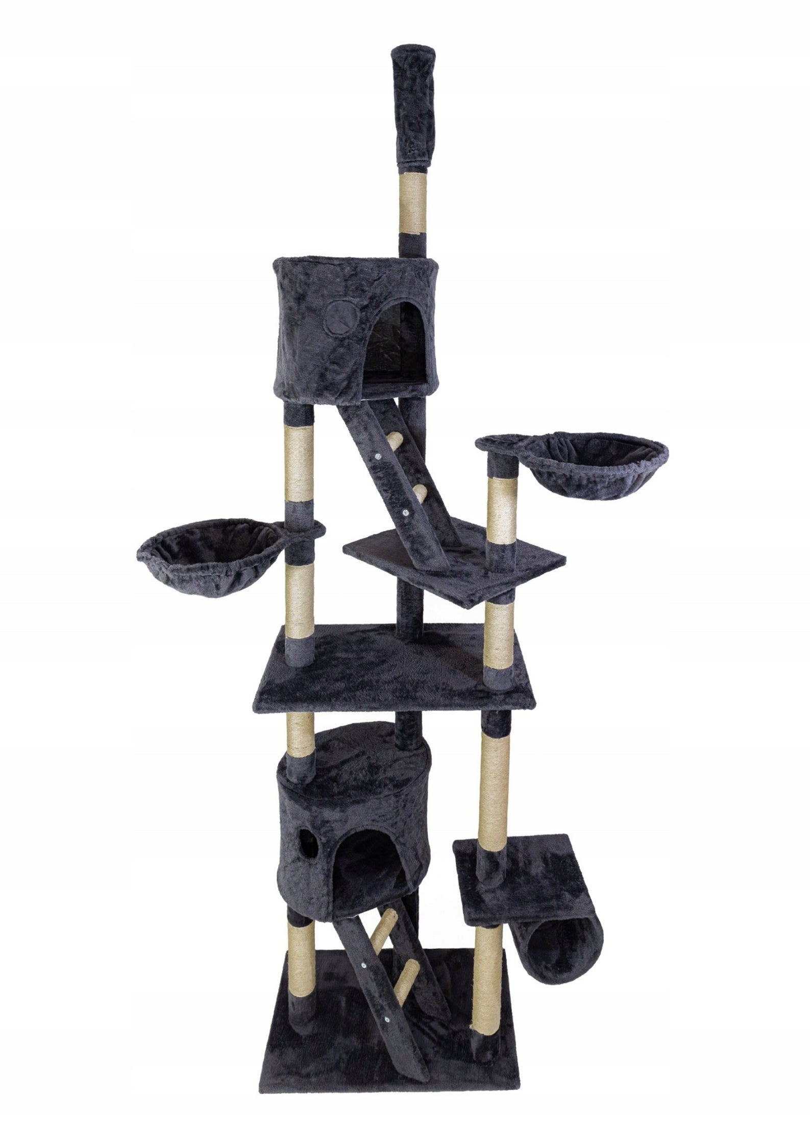 Tree Ceiling Scratcher for Cat Tower Bed House Sisal Posts