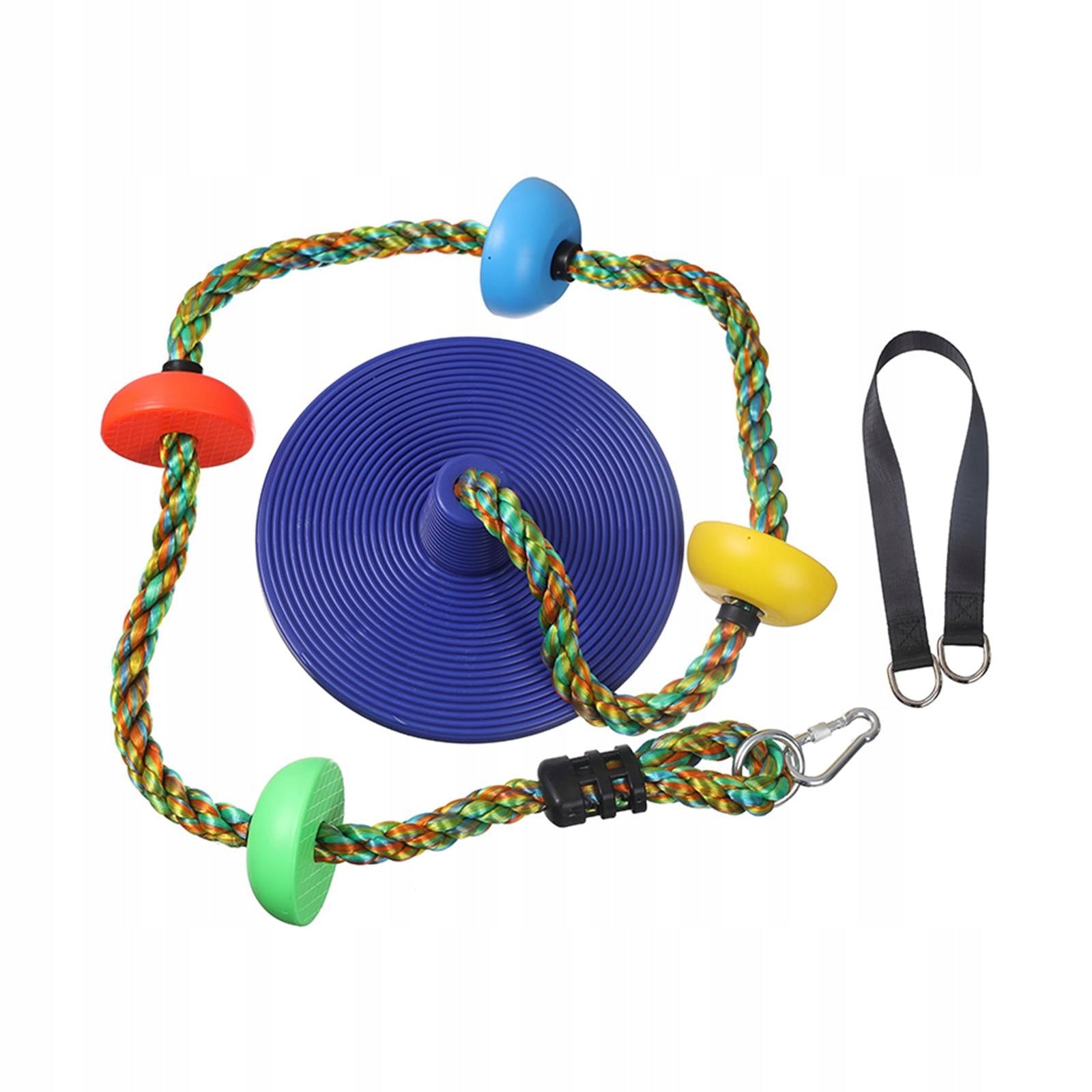 Tree Swing Climbing Rope Boys Girls Kids Play Sturdy Weatherproof Purple