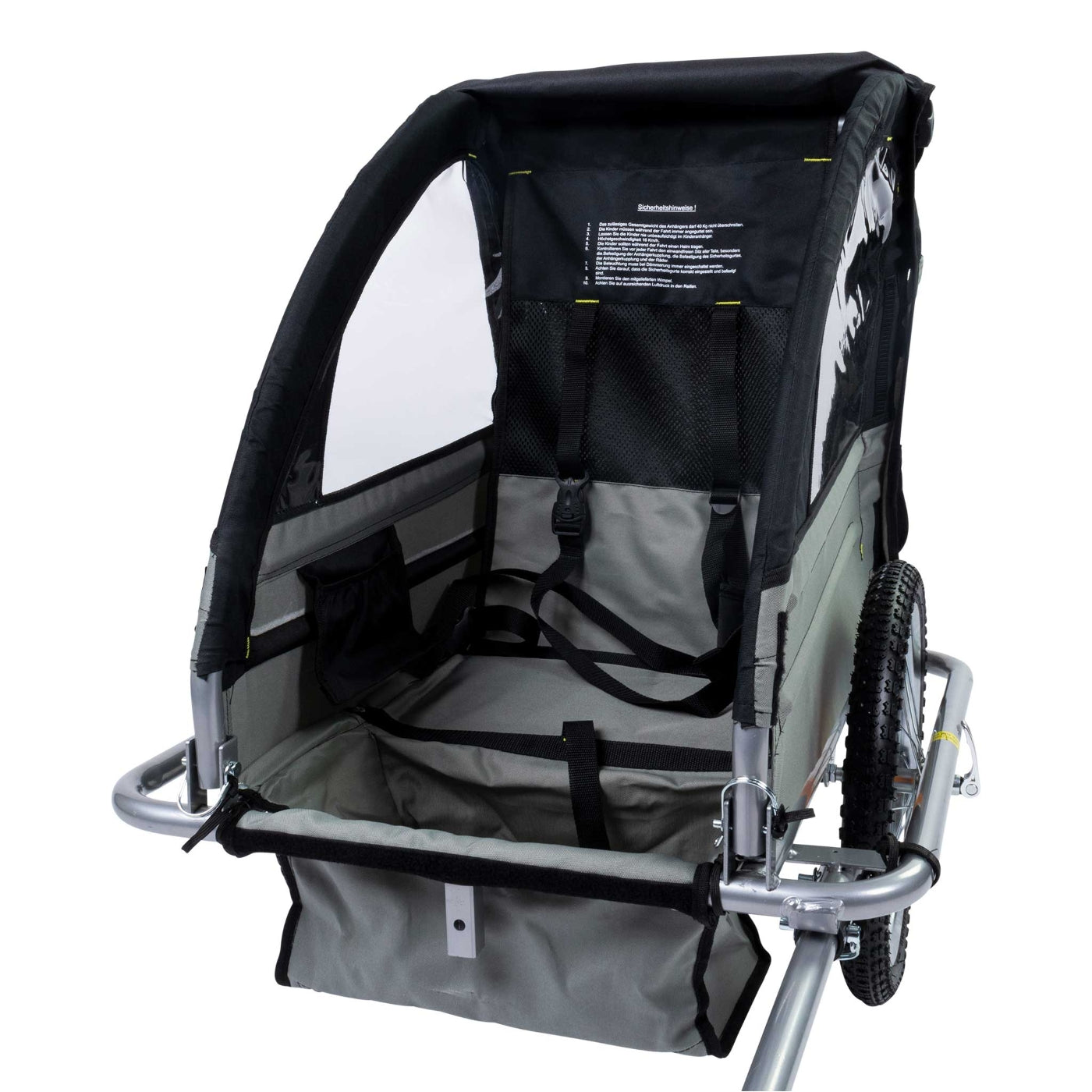 Trekker bicycle trailer for 1 child Maximum load 40 kg