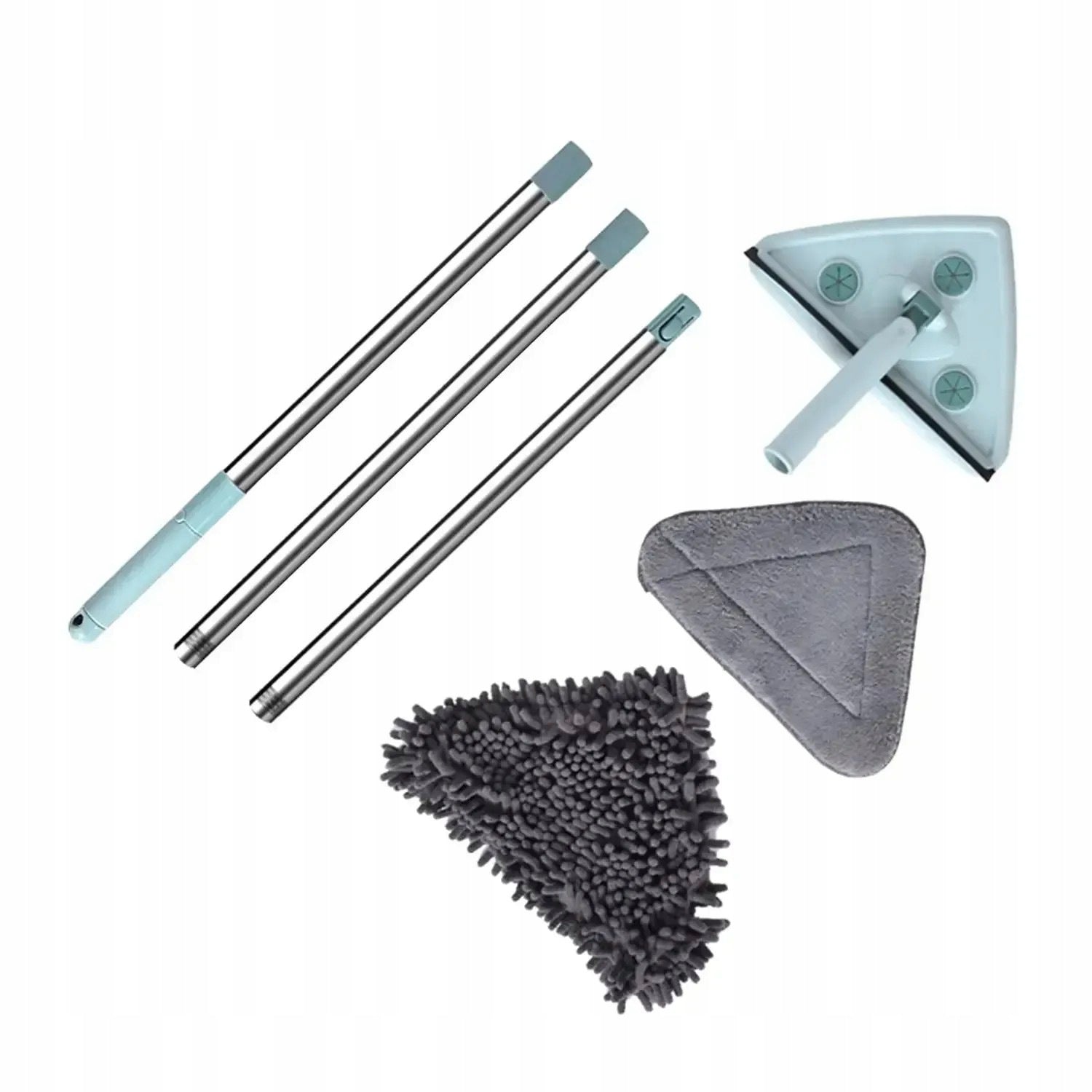 Triangle Mop Rotary 360° Window Cleaner Adjustable 130 cm Manufacturer code 0744343565245