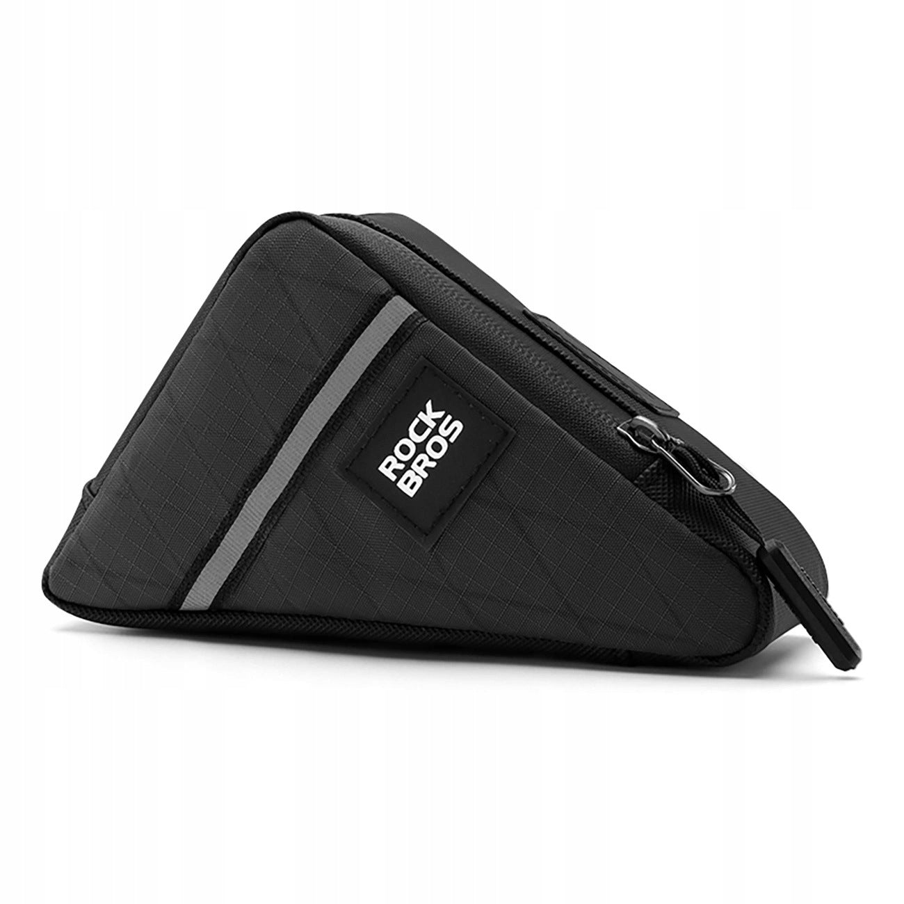 Triangular bag Rockbros for bicycle frame 0,3l - black